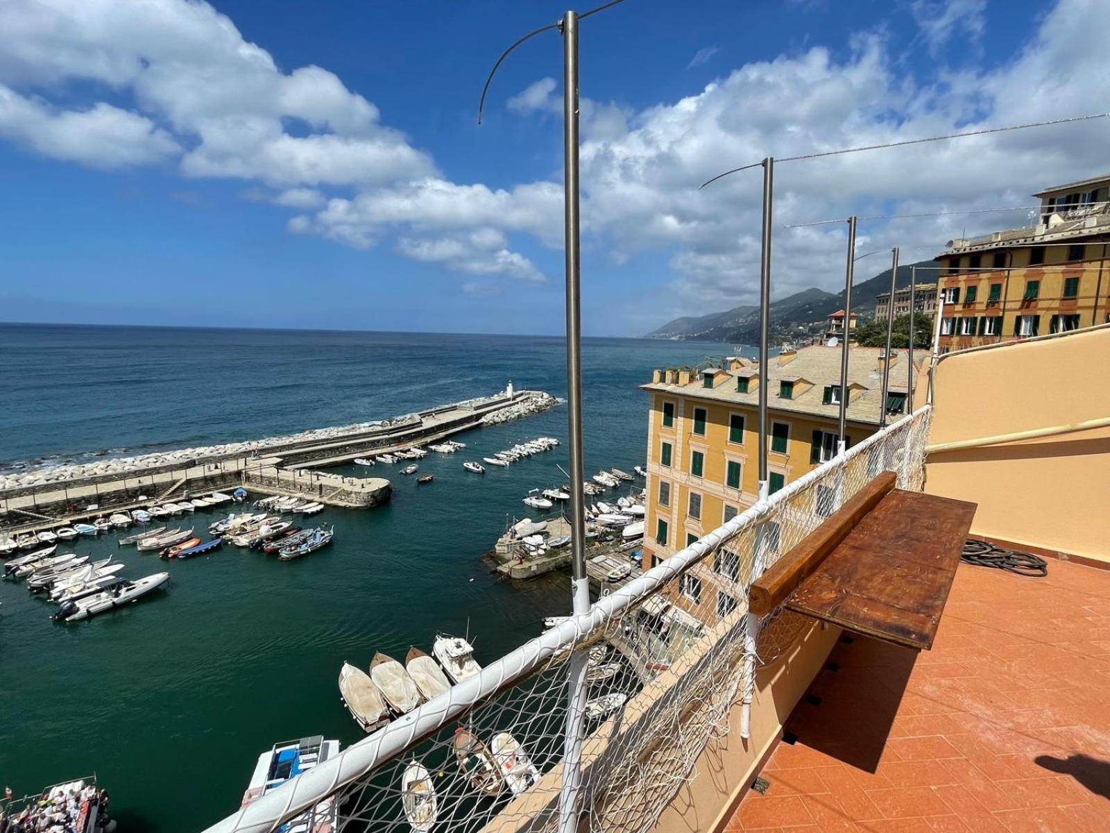 Sea View Camogli Portofino Apartment Exterior photo